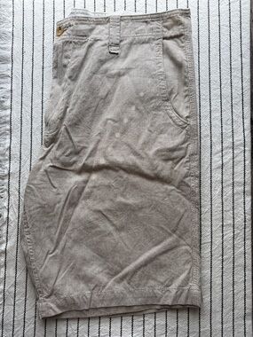 GAP Tan Striped Shorts